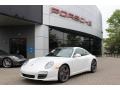Carrara White 2012 Porsche 911 Targa 4S