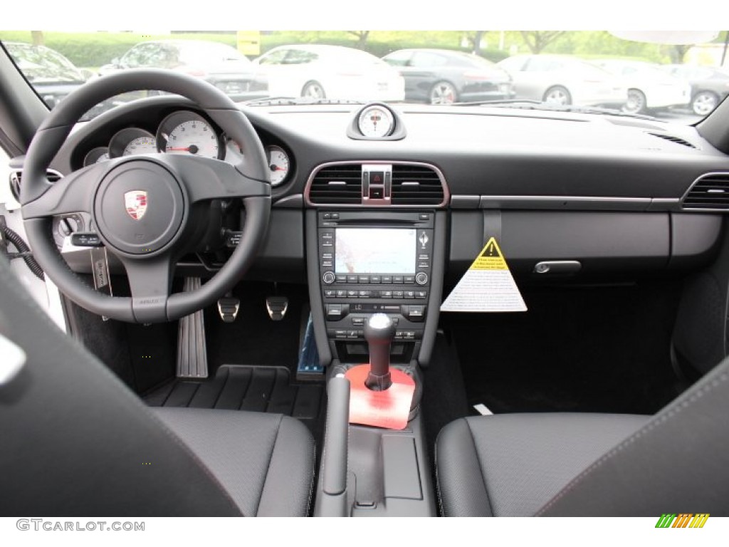 2012 Porsche 911 Targa 4S Black Dashboard Photo #64815494