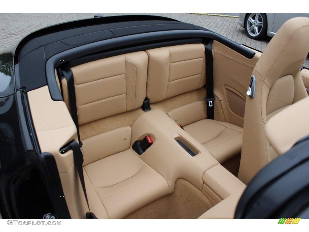 Luxor Beige Interior 2012 Porsche New 911 Carrera S Cabriolet Photo #64815719
