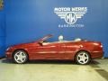 2007 Storm Red Metallic Mercedes-Benz CLK 550 Cabriolet  photo #5