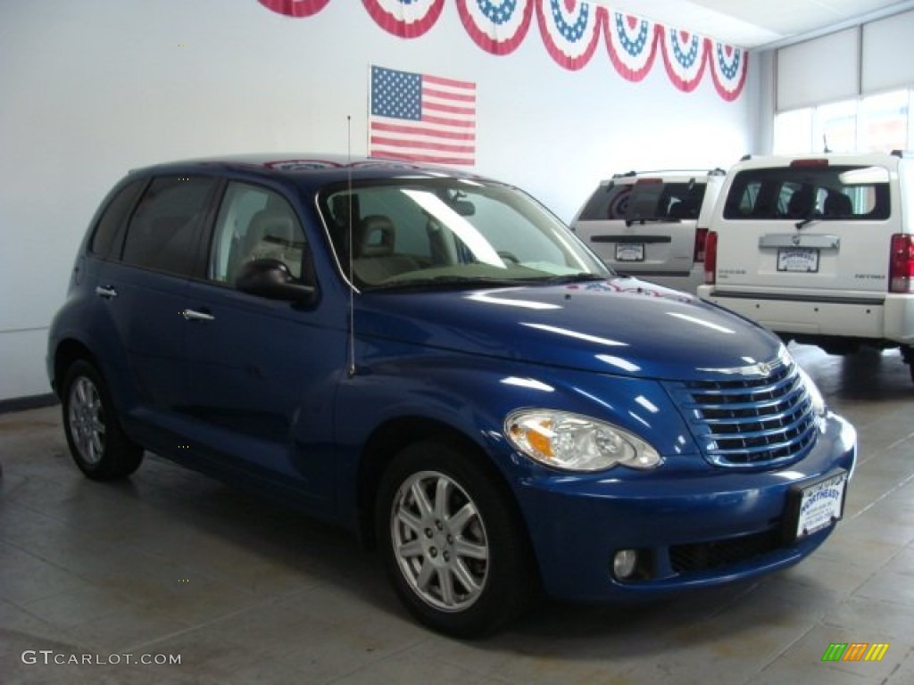 2009 PT Cruiser Touring - Deep Water Blue Pearl / Pastel Pebble Beige photo #3