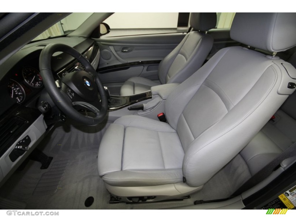2009 3 Series 328i Coupe - Space Grey Metallic / Grey photo #3