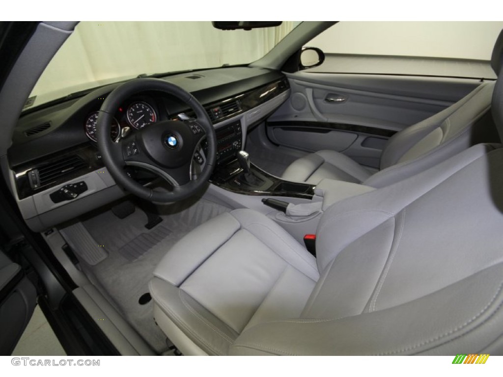 2009 3 Series 328i Coupe - Space Grey Metallic / Grey photo #14