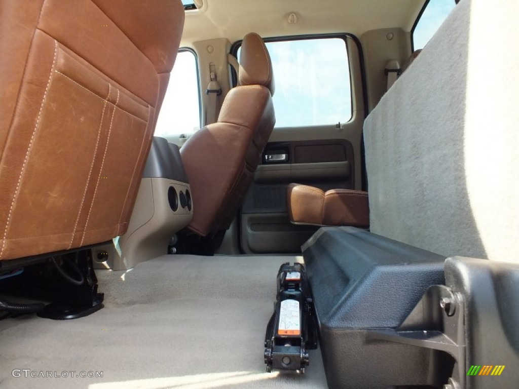 2007 F150 King Ranch SuperCrew - Oxford White / Castano Brown Leather photo #26