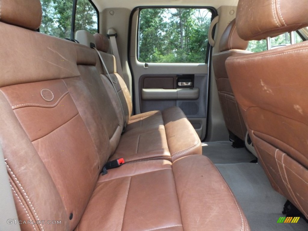 2007 F150 King Ranch SuperCrew - Oxford White / Castano Brown Leather photo #27