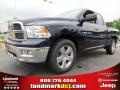 2012 True Blue Pearl Dodge Ram 1500 Big Horn Quad Cab  photo #1