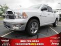 2012 Bright White Dodge Ram 1500 Big Horn Crew Cab  photo #1