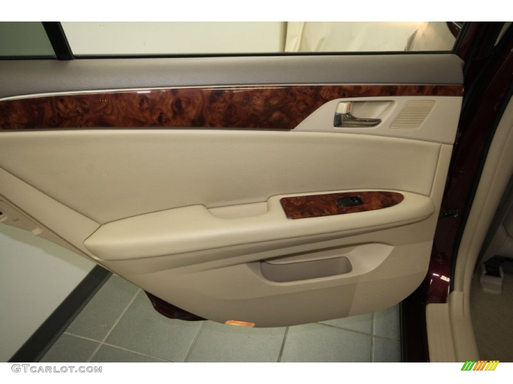 2008 Avalon XL - Cassis Red Pearl / Ivory Beige photo #25
