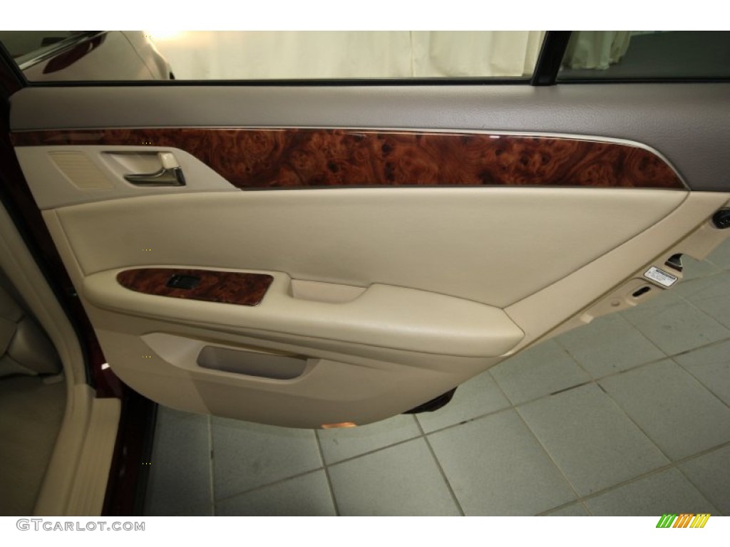 2008 Avalon XL - Cassis Red Pearl / Ivory Beige photo #31