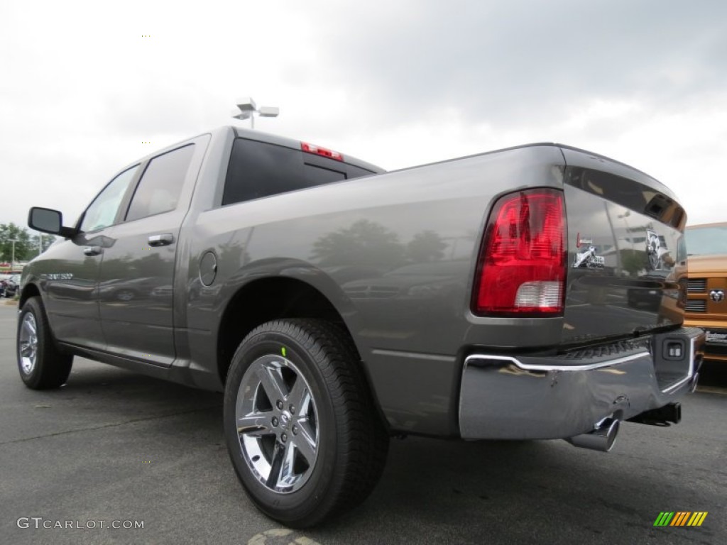 2012 Ram 1500 Big Horn Crew Cab - Mineral Gray Metallic / Dark Slate Gray/Medium Graystone photo #2