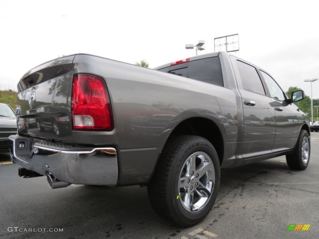2012 Ram 1500 Big Horn Crew Cab - Mineral Gray Metallic / Dark Slate Gray/Medium Graystone photo #3