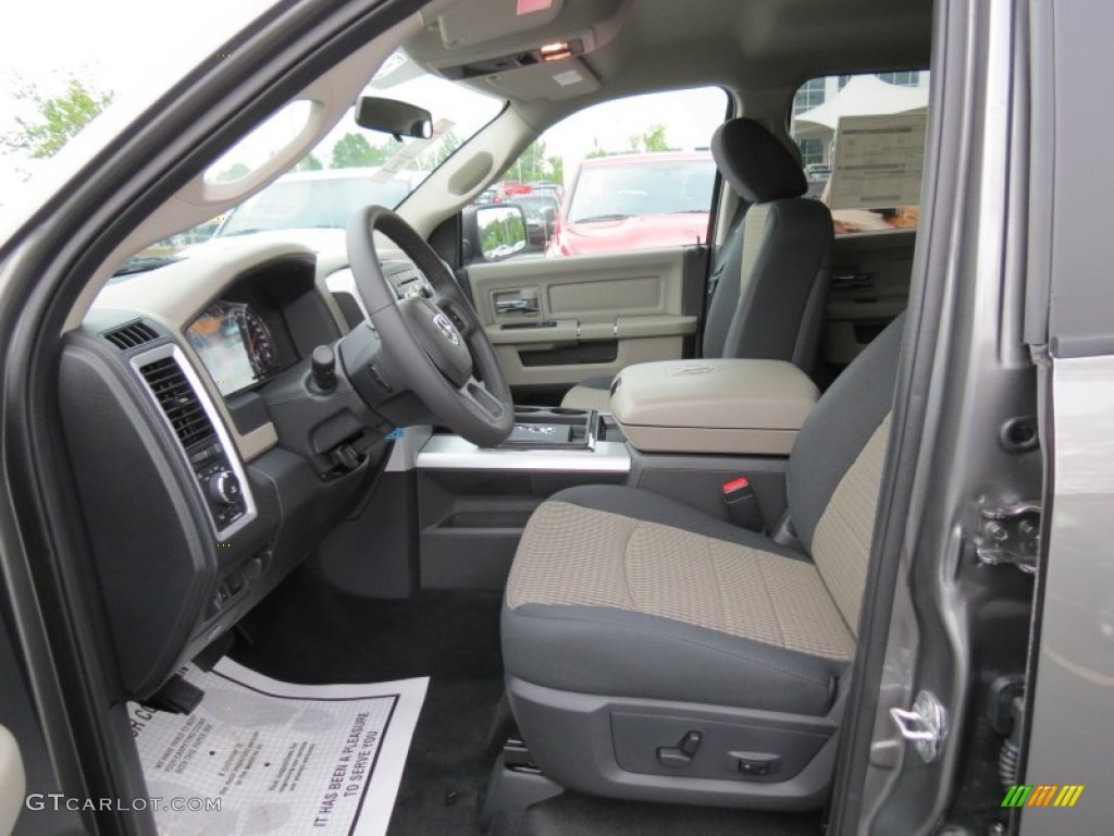 2012 Ram 1500 Big Horn Crew Cab - Mineral Gray Metallic / Dark Slate Gray/Medium Graystone photo #7