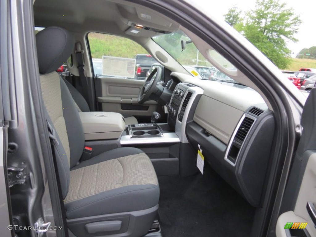 2012 Ram 1500 Big Horn Crew Cab - Mineral Gray Metallic / Dark Slate Gray/Medium Graystone photo #9