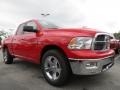 2012 Flame Red Dodge Ram 1500 Big Horn Quad Cab  photo #4