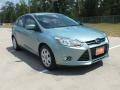 2012 Frosted Glass Metallic Ford Focus SE 5-Door  photo #1
