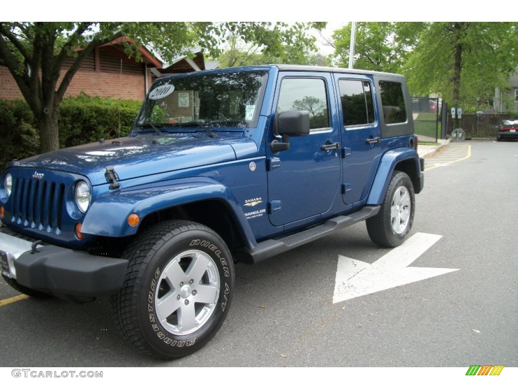 Deep Water Blue Pearl Jeep Wrangler Unlimited