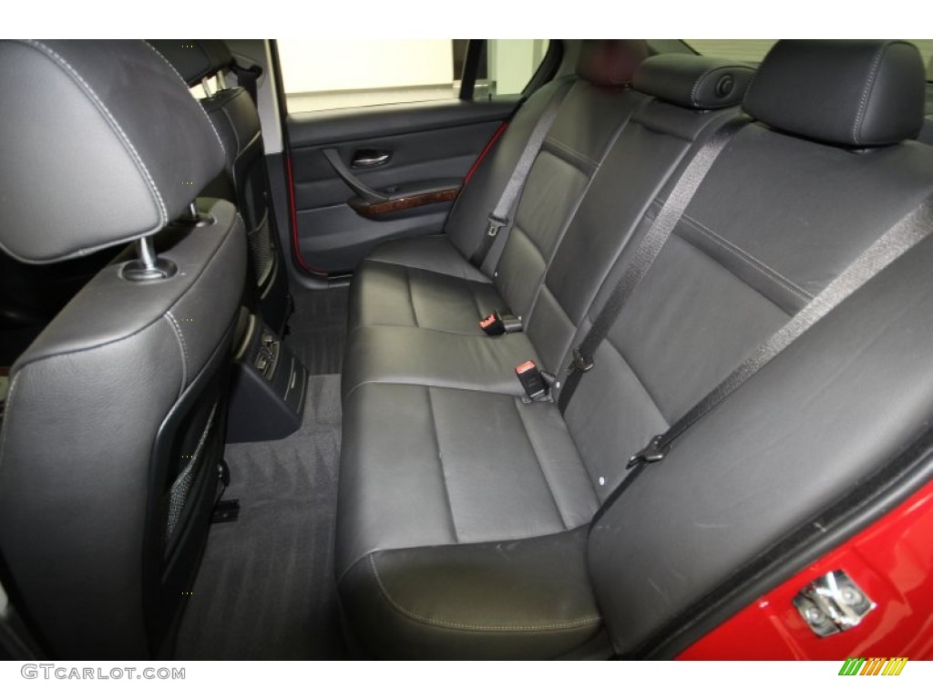2009 3 Series 328i Sedan - Crimson Red / Black photo #15