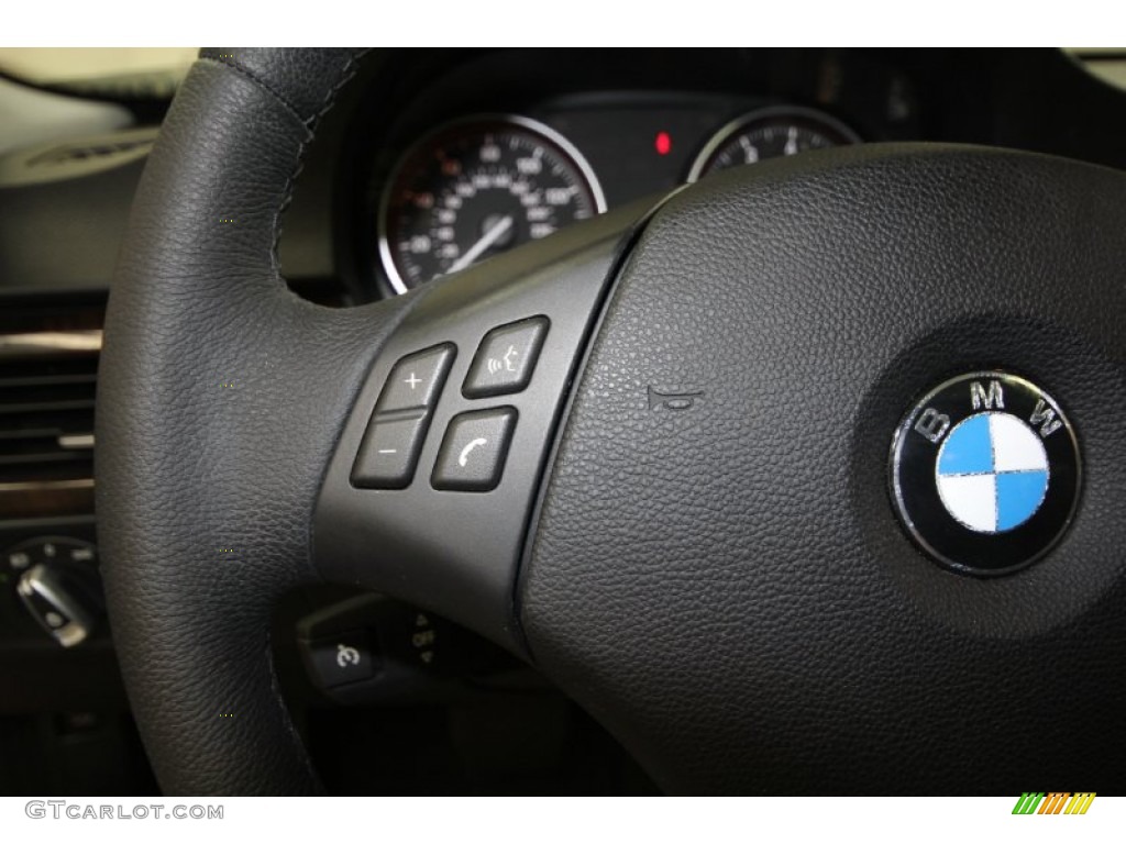 2009 3 Series 328i Sedan - Crimson Red / Black photo #26