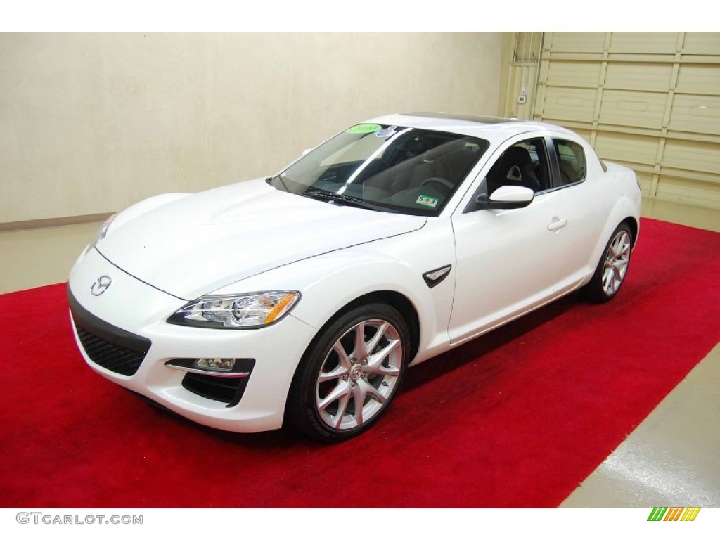 Crystal White Pearl 2009 Mazda RX-8 Touring Exterior Photo #64827148