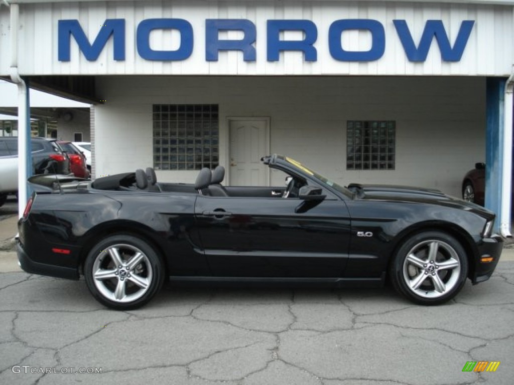 2011 Mustang GT Premium Convertible - Ebony Black / Charcoal Black photo #1