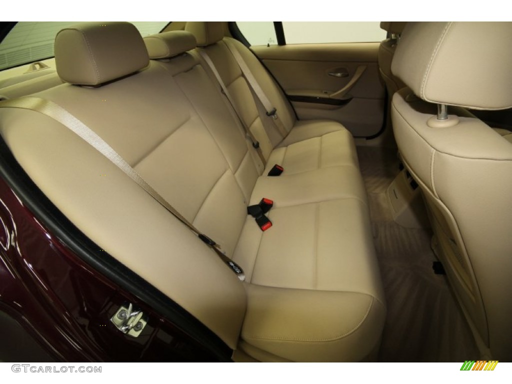 2009 3 Series 328i Sedan - Barbara Red Metallic / Beige photo #37
