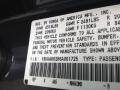 NH643MX: Anthracite Metallic 2006 Acura TL 3.2 Color Code
