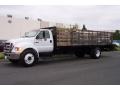 Oxford White 2006 Ford F650 Super Duty XLT Regular Cab Stake Truck Exterior
