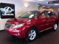Matador Red Mica - RX 350 AWD Photo No. 3