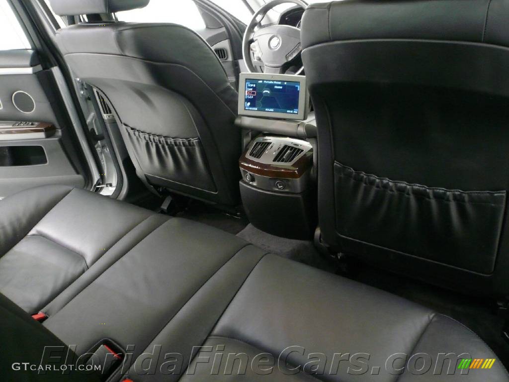 2005 7 Series 745i Sedan - Titanium Silver Metallic / Black/Black photo #18
