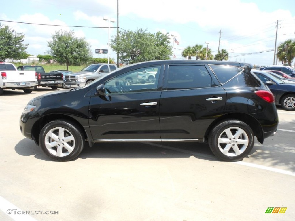 2010 Murano S - Super Black / Black photo #4