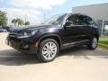 2012 Deep Black Metallic Volkswagen Tiguan SE  photo #3