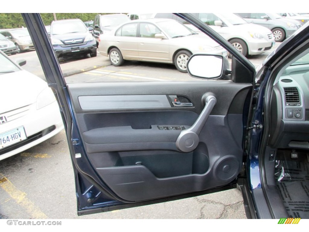 2008 CR-V EX 4WD - Royal Blue Pearl / Black photo #10