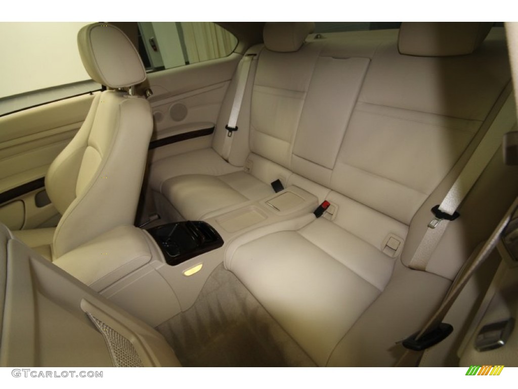2009 3 Series 335i Coupe - Black Sapphire Metallic / Cream Beige Dakota Leather photo #7