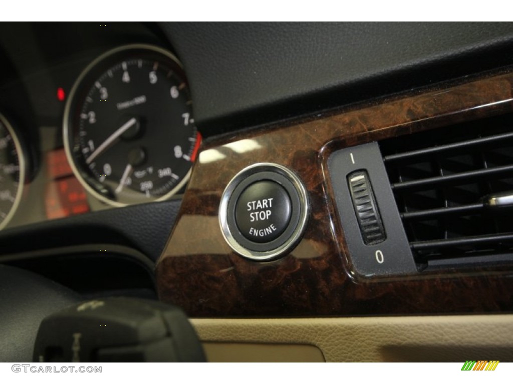 2009 3 Series 335i Coupe - Black Sapphire Metallic / Cream Beige Dakota Leather photo #18