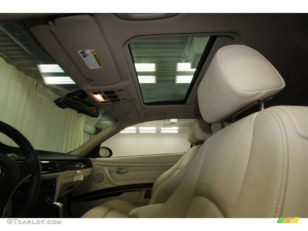 2009 3 Series 335i Coupe - Black Sapphire Metallic / Cream Beige Dakota Leather photo #21