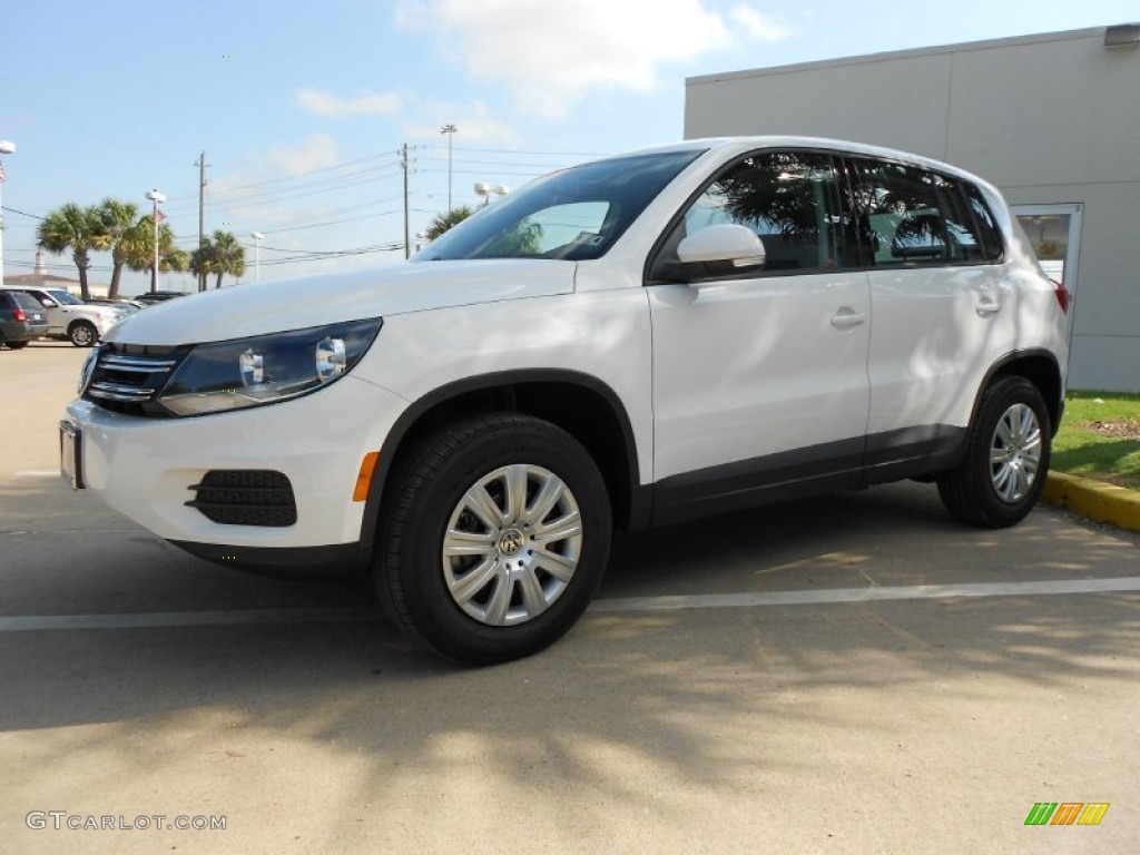 Candy White 2012 Volkswagen Tiguan S Exterior Photo #64832494