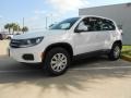 Candy White 2012 Volkswagen Tiguan S Exterior