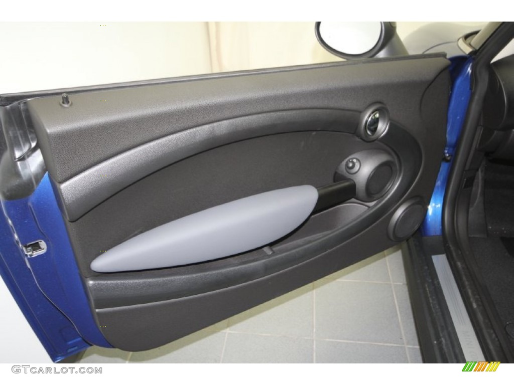 2012 Cooper Hardtop - Lightning Blue Metallic / Carbon Black photo #13