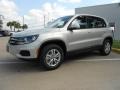 White Gold Metallic - Tiguan S Photo No. 3