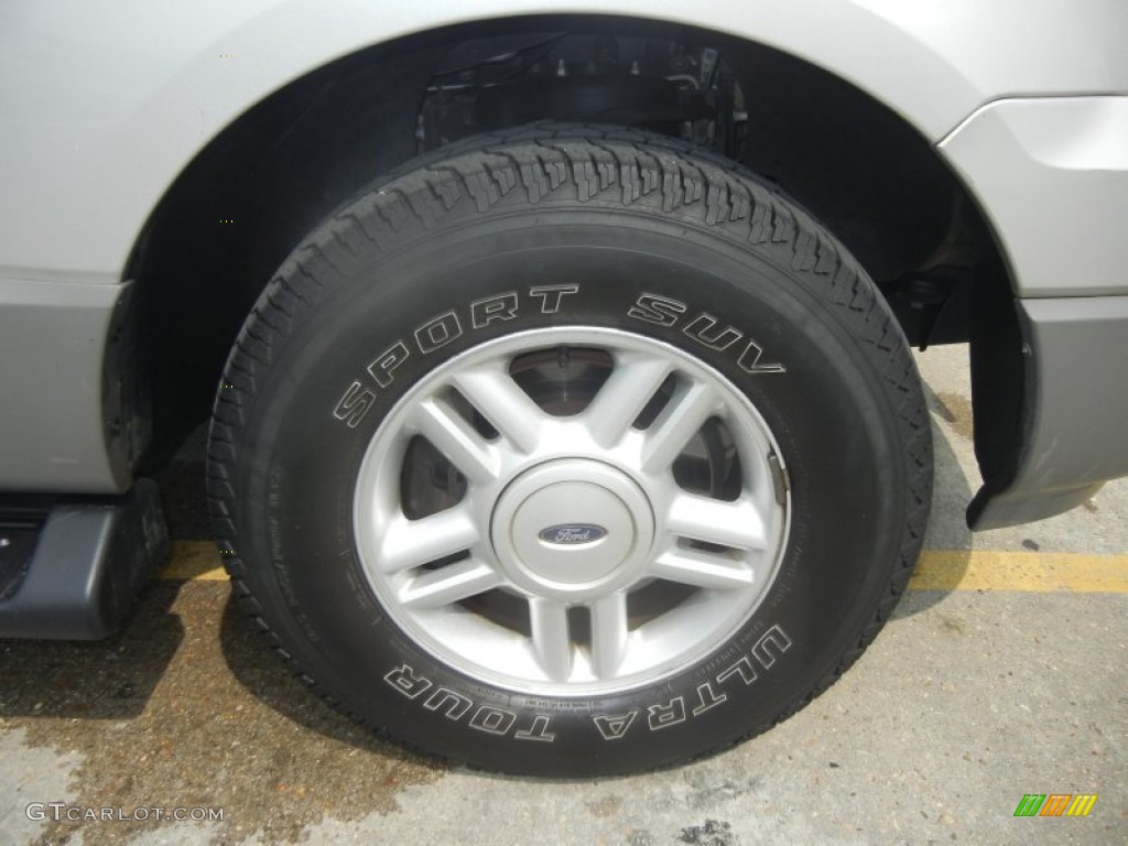 2003 Expedition XLT - Silver Birch Metallic / Flint Grey photo #26