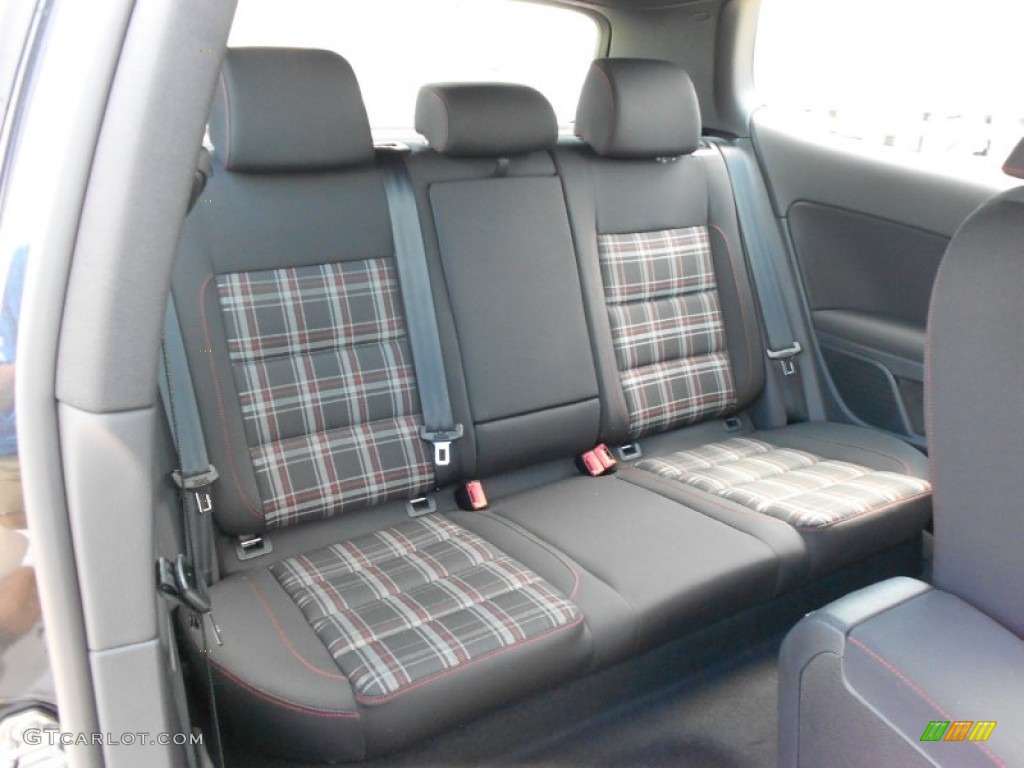 Interlagos Plaid Cloth Interior 2012 Volkswagen GTI 2 Door Photo #64834697