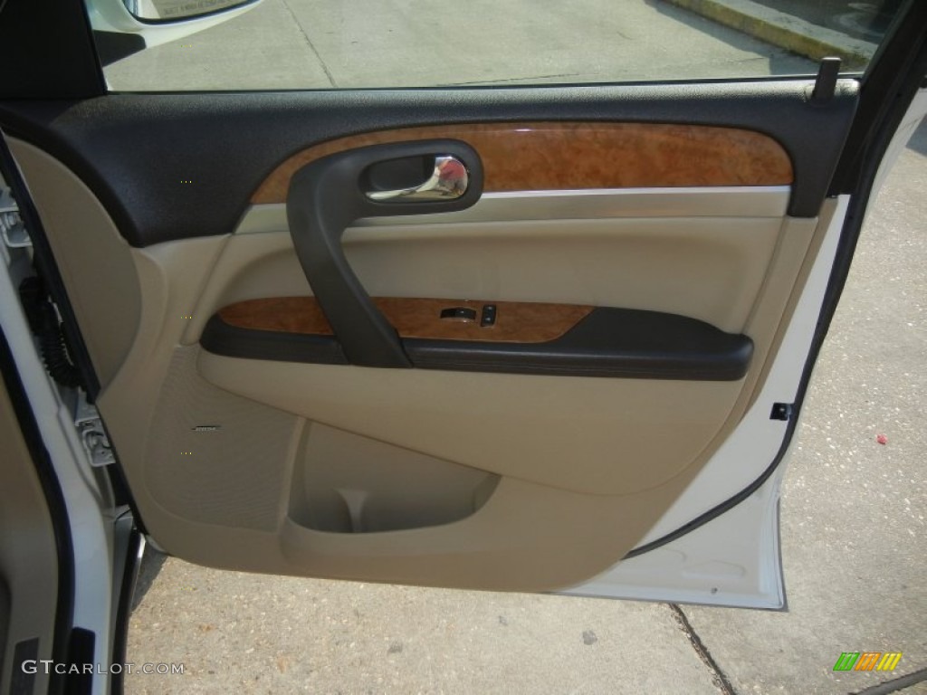2009 Enclave CXL - White Opal / Cocoa/Cashmere photo #8
