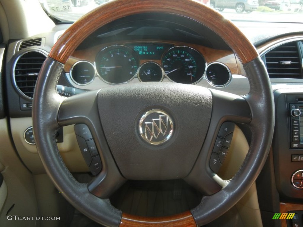 2009 Enclave CXL - White Opal / Cocoa/Cashmere photo #23
