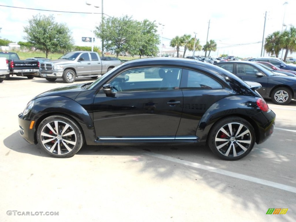 Deep Black Pearl Metallic 2012 Volkswagen Beetle Turbo Exterior Photo #64836001