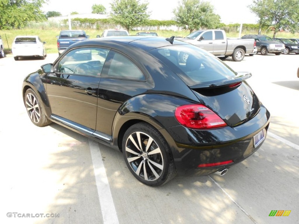 Deep Black Pearl Metallic 2012 Volkswagen Beetle Turbo Exterior Photo #64836010