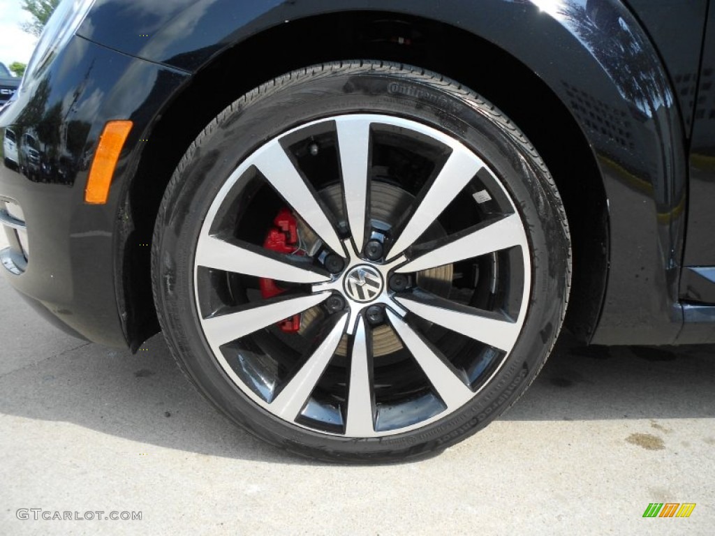 2012 Volkswagen Beetle Turbo Wheel Photo #64836046