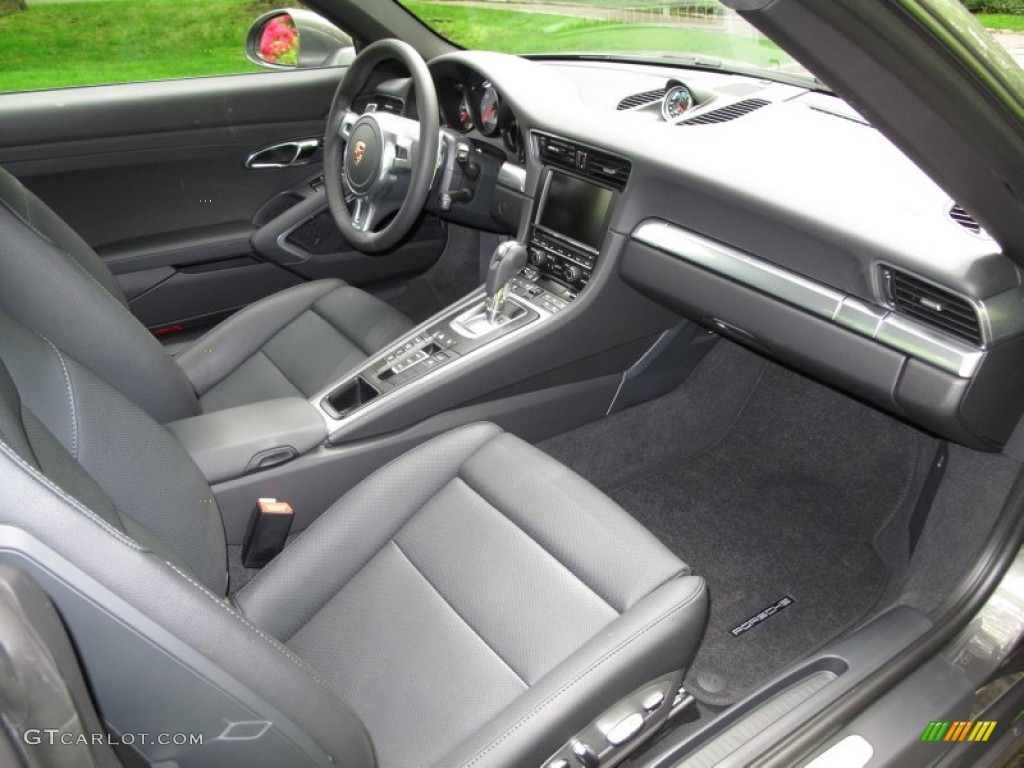Black Interior 2012 Porsche New 911 Carrera S Coupe Photo #64838203