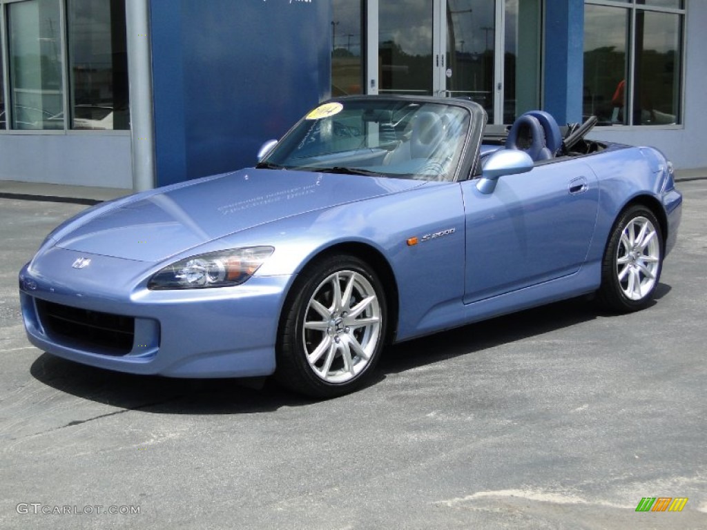 Suzuka Blue Metallic 2004 Honda S2000 Roadster Exterior Photo #64838296