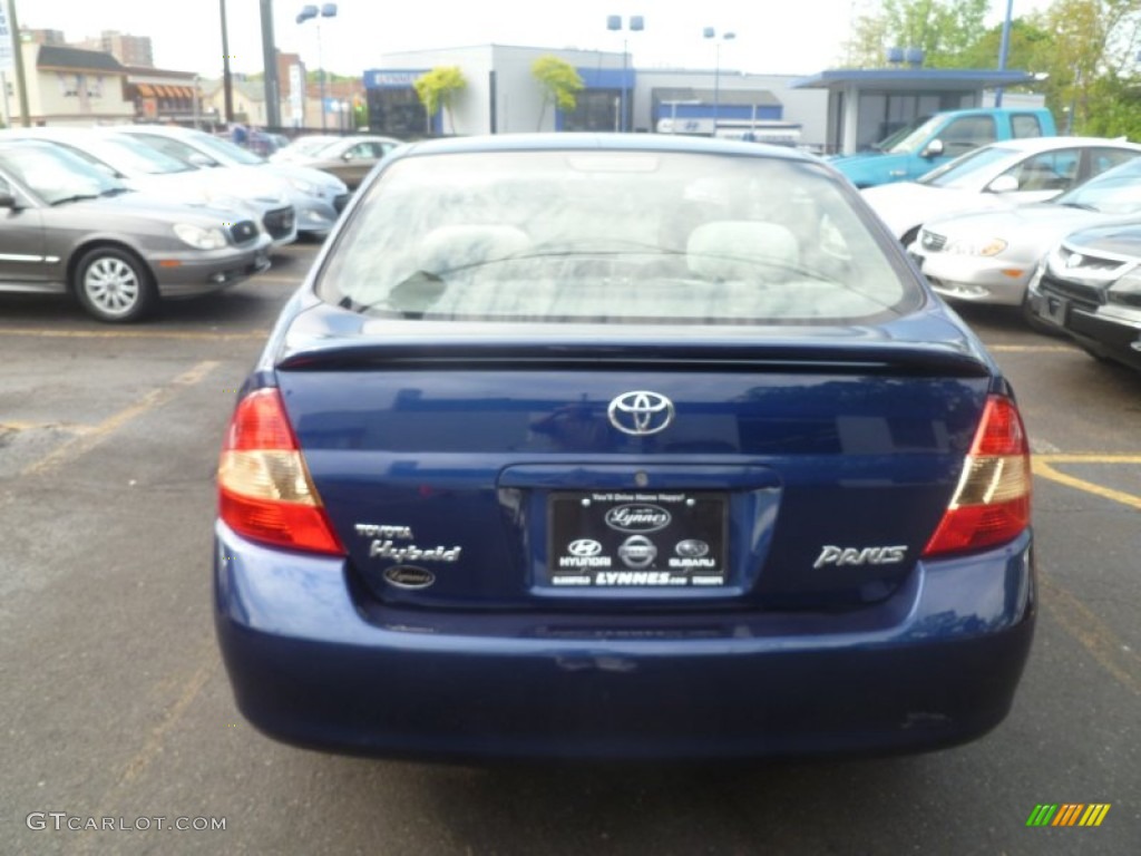 2002 Prius Hybrid - Brilliant Blue Pearl / Gray photo #6