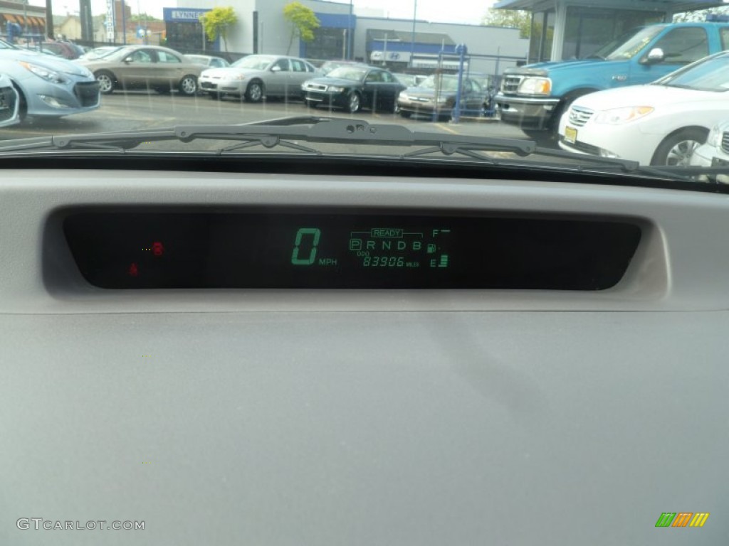 2002 Prius Hybrid - Brilliant Blue Pearl / Gray photo #10